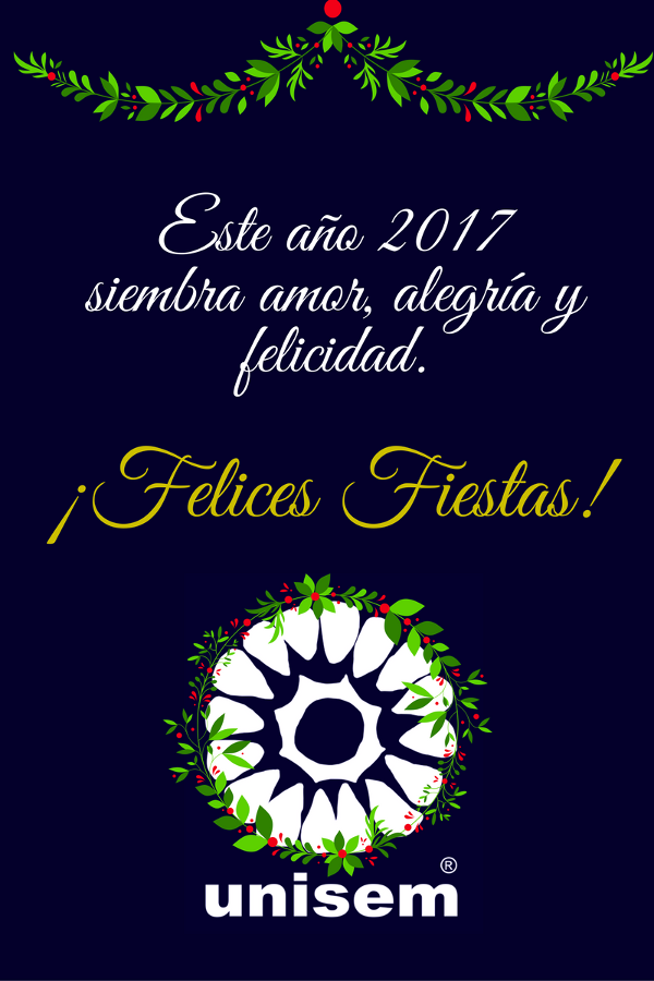 ¡Felices fiestas!